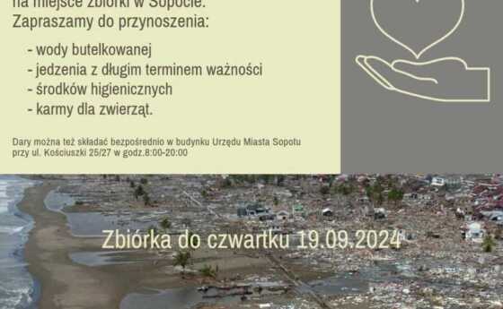 Zbiórka dla powodzian!